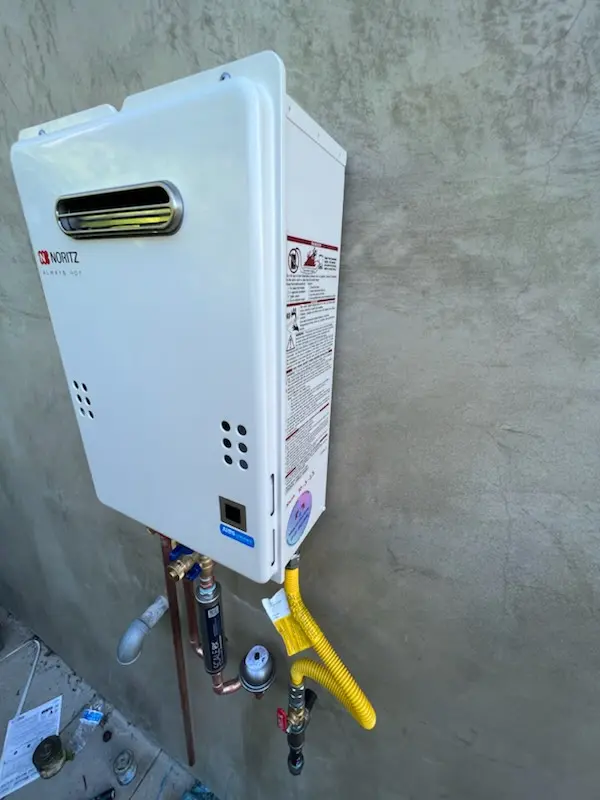 Tankless water heater installation for Peachtree Forest homes