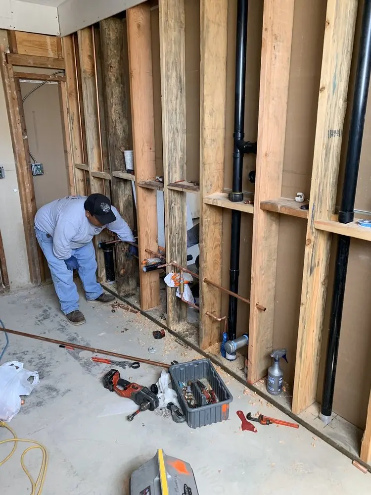 Commercial rough-in plumbing for Trenchless Sewer Repair in Peachtree Forest